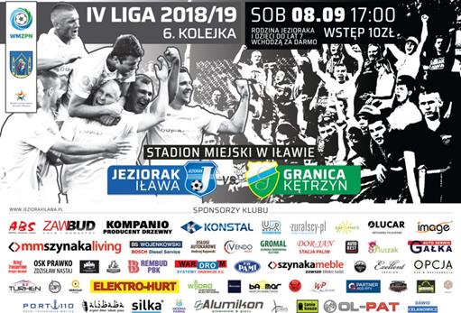 Przed meczem: Jeziorak Iława – Granica Kętrzyn