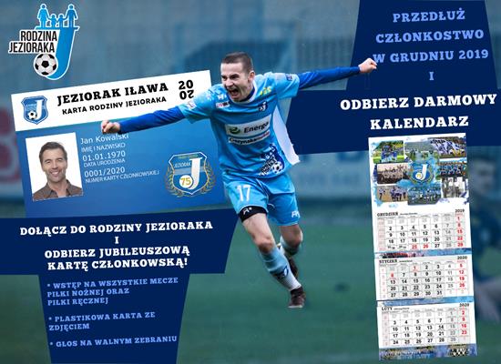 Dołącz do Rodziny Jezioraka i odbierz jubileuszową kartę członkowską oraz kalendarz!