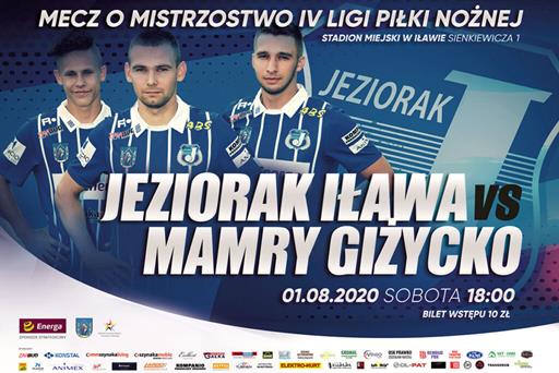 Zapowiedź meczu Jeziorak Iława – Mamry Giżycko. Inauguracja na Sienkiewicza