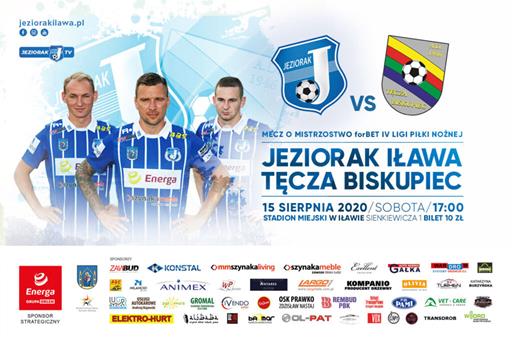forBET IV liga: Zapowiedź meczu Jeziorak Iława – Tęcza Biskupiec. Zdobyć kolejne punkty.