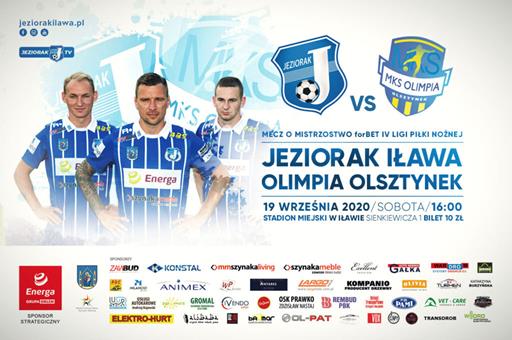 forBET IV liga: Zapowiedź meczu Jeziorak Iława – Olimpia Olsztynek. Podtrzymać dobrą passę
