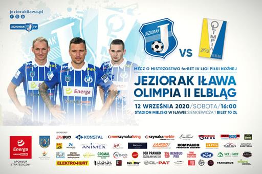 forBET IV liga: Zapowiedź meczu Jeziorak Iława – Olimpia II Elbląg. Rywal najmłodszy w lidze