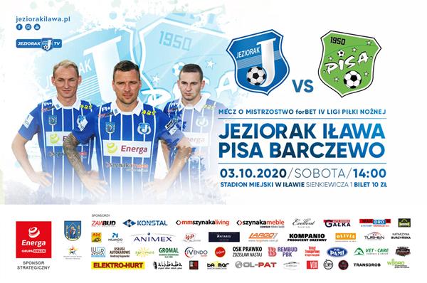 forBET IV liga: Zapowiedź meczu Jeziorak Iława – Pisa Barczewo