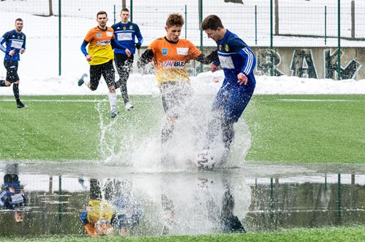 Wygrana Jezioraka w sparingowym “meczu na wodzie”. Jeziorak – Lech Rypin 3:2 (2:1)