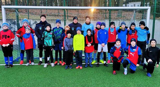 Akademia IKS Jeziorak: Gościliśmy pierwszych młodych piłkarzy z Ukrainy!