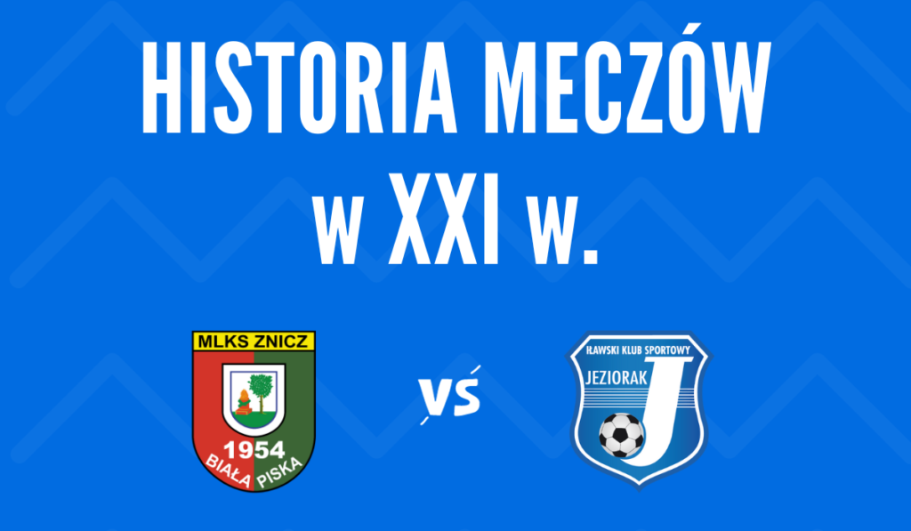 Historia meczów Jezioraka ze Zniczem Biała Piska w XXI w.