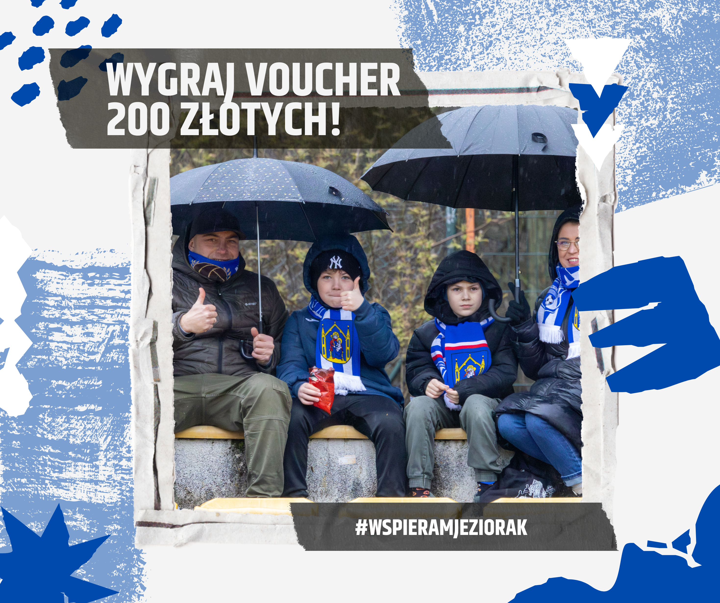 🌟🎉 Rozpoczynamy kolejny konkurs! 🎉🌟 Drodzy Kibice Jezioraka, jesteście gotowi na wyzwanie? 🔥 Przygotujcie się, bo czas na akcję! 🚀