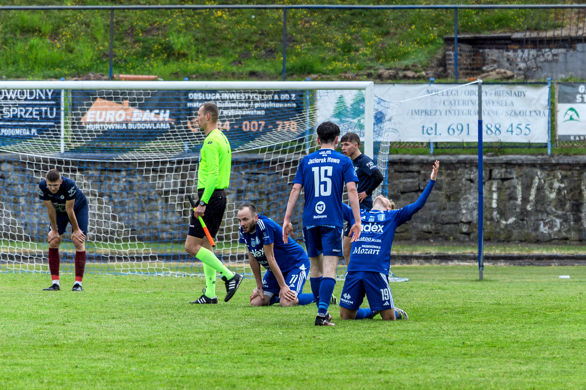 Radość mimo deszczu. Jeziorak Iława – Mazur Ełk 2:0 (0:0)
