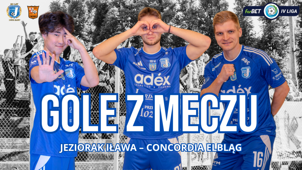 Gole z meczu Jeziorak – Concordia 3:3 (0:0)